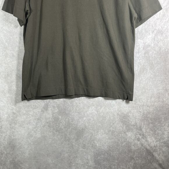 Abercrombie &‎ Fitch Shirt Mens Medium Brown Premium Essentials Oversized Tee - Picture 3 of 10